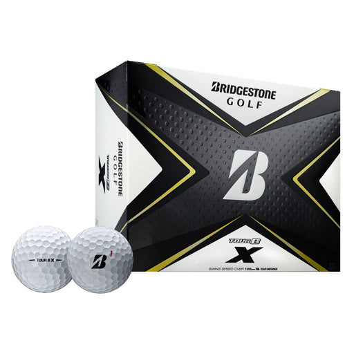 Bridgestone Tour B X White Golf Balls - Dozen - Default Title