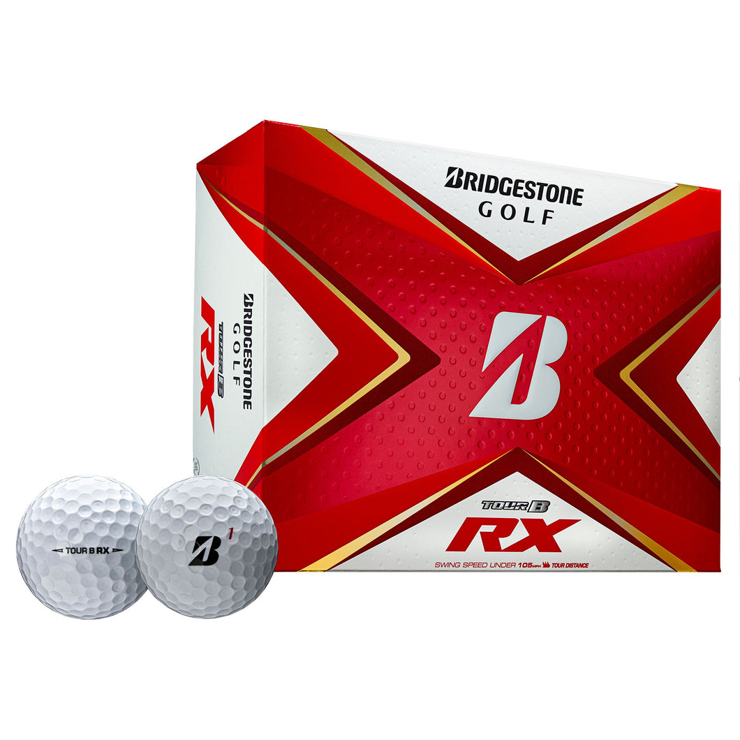 Bridgestone Tour B RX White Golf Balls - Dozen - Default Title