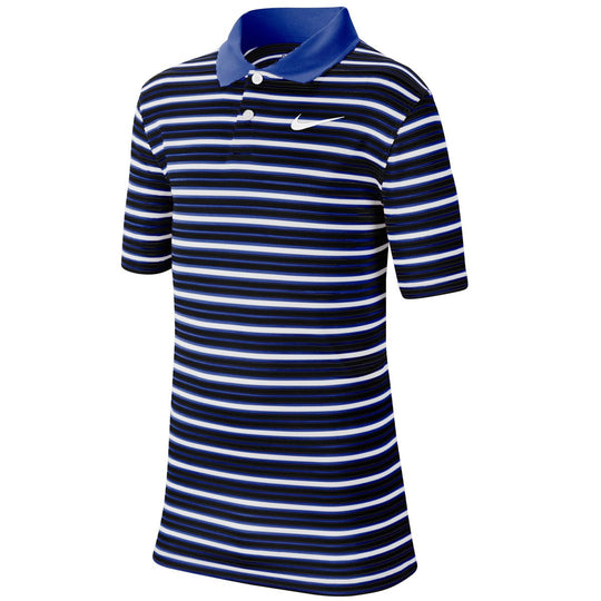 Nike Victory Stripe Boys Golf Polo