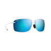 Maui Jim Hema Crystal Matte Polarized Sunglasses