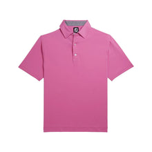 Load image into Gallery viewer, FootJoy Solid Lisle Self Collar Pnk Mens Golf Polo
 - 4