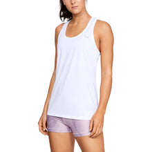 Load image into Gallery viewer, Under Armour Tech Womens Workout Tank Top - 100 WHITE/L
 - 7