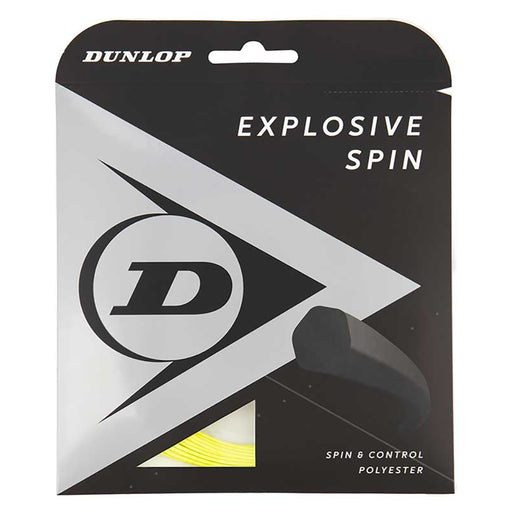 Dunlop Explosive Spin 17g Yellow Tennis String - Default Title