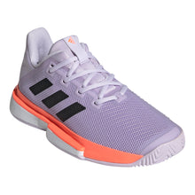 Load image into Gallery viewer, Adidas SoleMatch Bounce Purple Womens Tennis Shoes
 - 5
