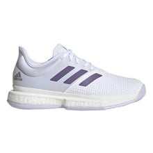 Load image into Gallery viewer, Adidas SoleCourt Purple Womens Tennis Shoes
 - 1