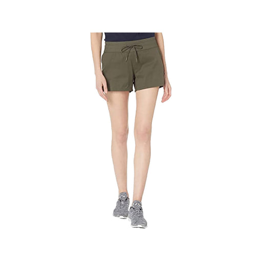 The North Face Aphrodite Motion 4in Womens Shorts - Taupe Green 21l/L