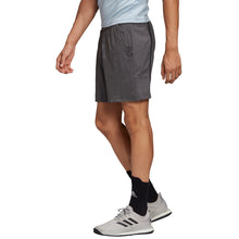 Load image into Gallery viewer, Adidas Ergo Melange 9in Gray Mens Tennis Shorts
 - 2