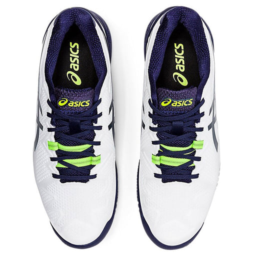Asics Gel Resolution 8 White Mens Tennis Shoes