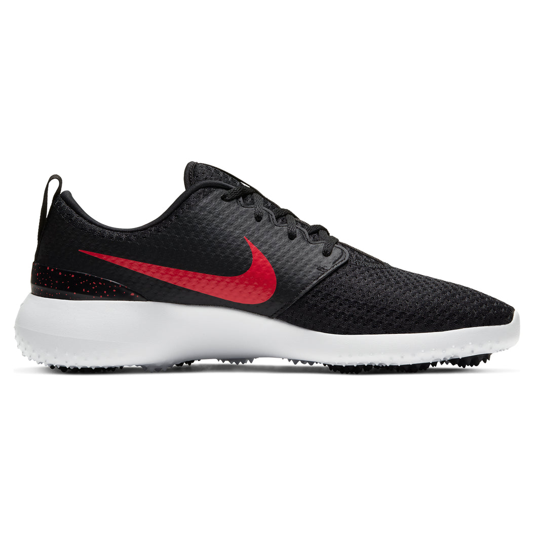 Nike Roshe G Black-Red Mens Golf Shoes - Black/Red/10.0/D Medium