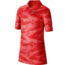 Load image into Gallery viewer, Nike Dry Print Boys Golf Polo - 657 UNIV RED/XL
 - 1