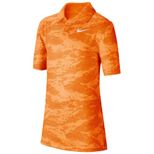 Load image into Gallery viewer, Nike Dry Print Boys Golf Polo - 803 TOTAL ORANG/XL
 - 2