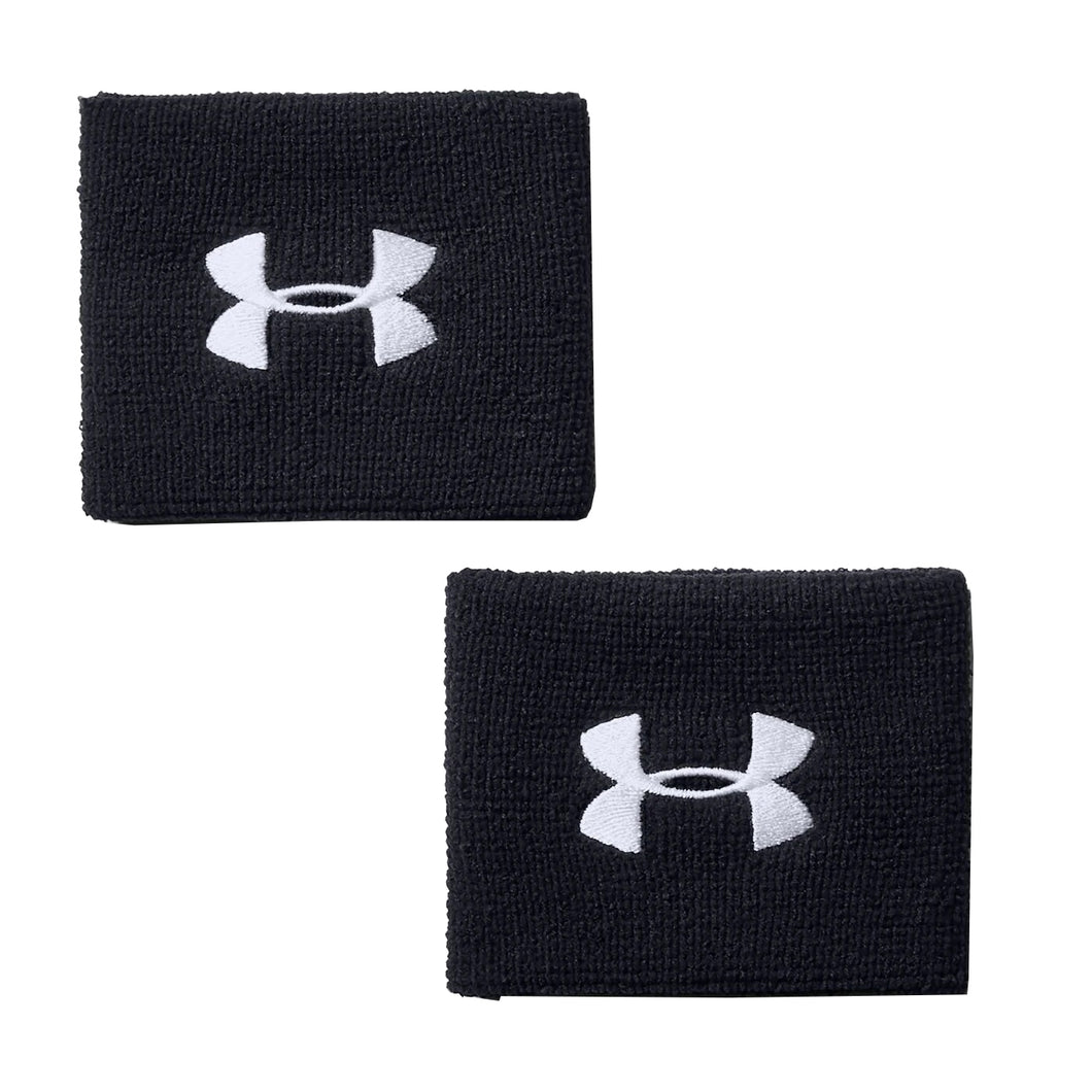 Under Armour 3in Performance Wristbands - 2 Pack