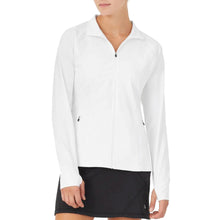 Load image into Gallery viewer, Fila Essentials Full Zip Womens Tennis Jacket - 100 WHITE/L
 - 2
