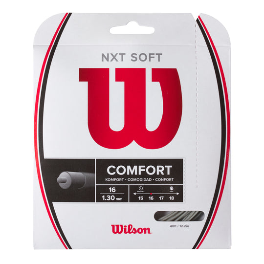 Wilson NXT Soft Silver Tennis String
