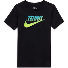 Load image into Gallery viewer, Nike Court Big Kids Graphic Boys Tennis T-Shirt - BLACK 010/XL
 - 2