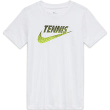 Load image into Gallery viewer, Nike Court Big Kids Graphic Boys Tennis T-Shirt - WHITE 100/L
 - 4