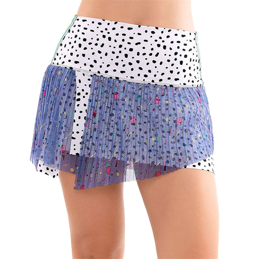 Lucky in Love BMS Hi Miami Pop Plt Wm Tennis Skirt - ICE 417/L