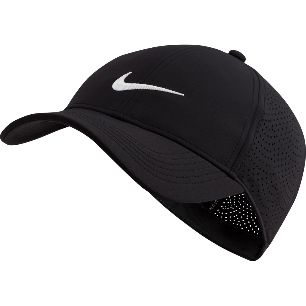 Nike AeroBill Heritage86 Womens Golf Hat - BLACK 010/One Size