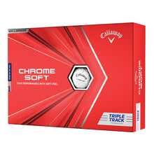 Load image into Gallery viewer, Callaway Chrome Soft Triple Track Golf Balls - Doz - Default Title
 - 1