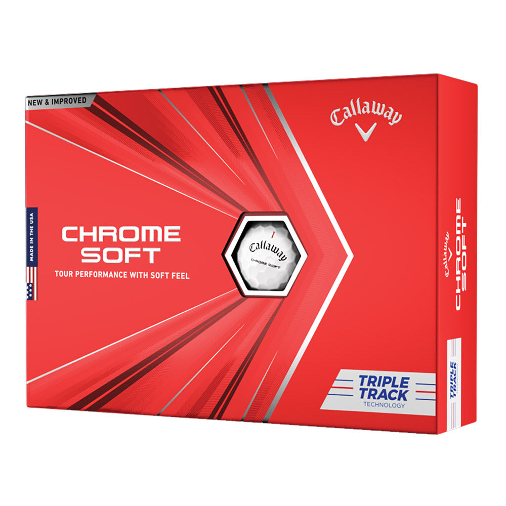 Callaway Chrome Soft Triple Track Golf Balls - Doz - Default Title