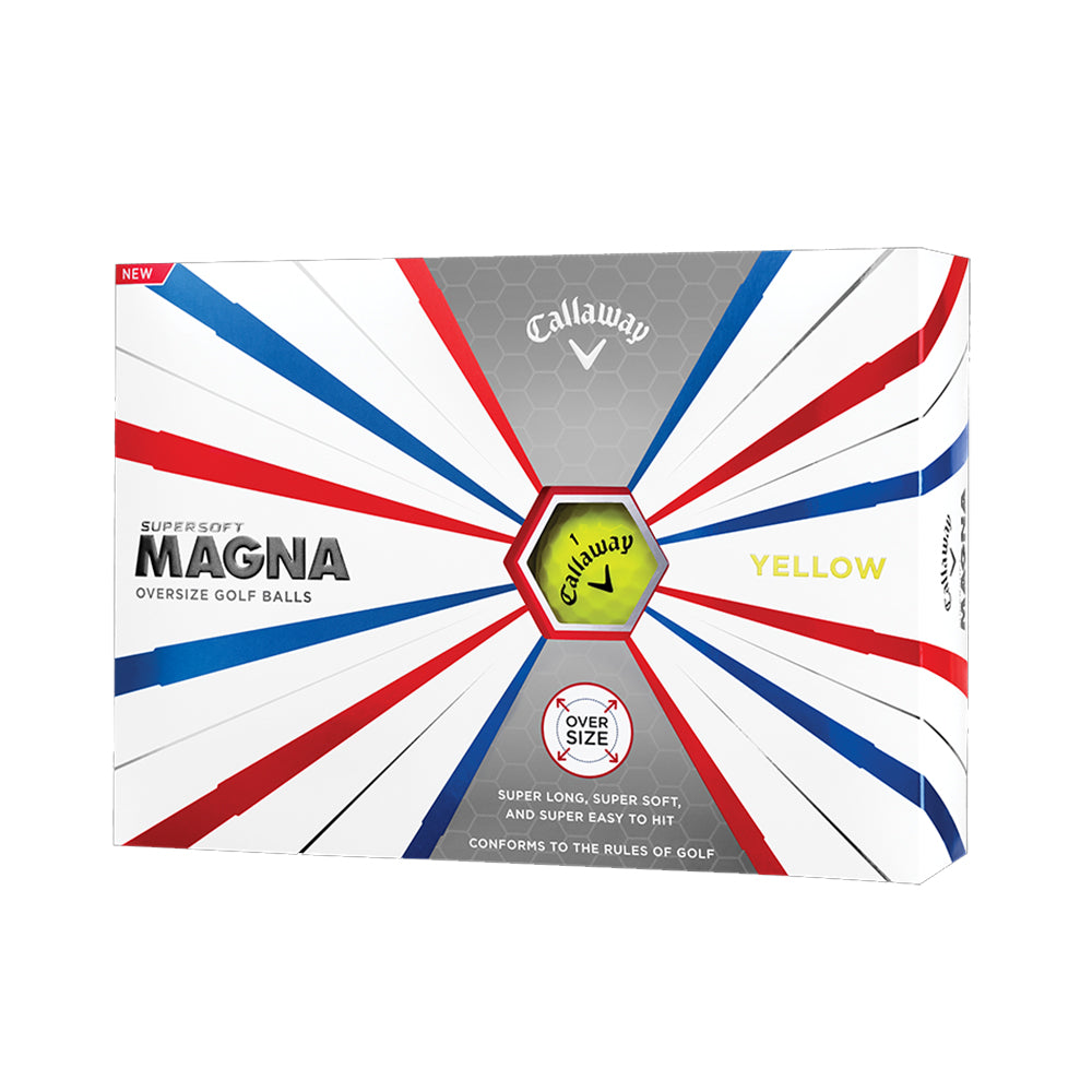 Callaway Supersoft Magna Yellow Golf Balls - Default Title