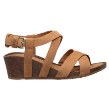 Load image into Gallery viewer, Teva Mahonia Wedge Chipmunk Womens Sandals
 - 1