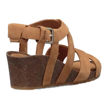 Load image into Gallery viewer, Teva Mahonia Wedge Chipmunk Womens Sandals
 - 4