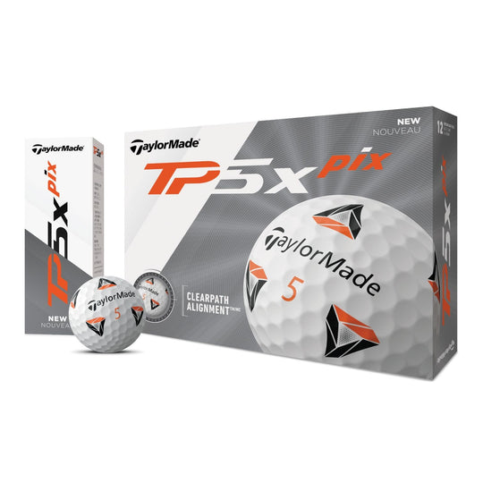 TaylorMade TP5x pix 2.0 Golf Balls - Dozen
