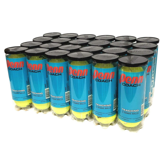 Penn Coach Practice Tennis Balls 24 Cans