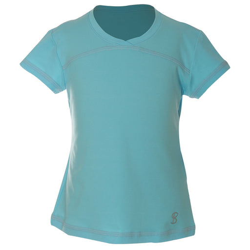 Sofibella UV Colors Girls SS Tennis Shirt - Baby Boy Blue/L