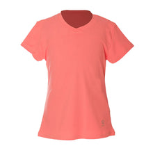 Load image into Gallery viewer, Sofibella UV Colors Girls SS Tennis Shirt - Sorbet/L
 - 6