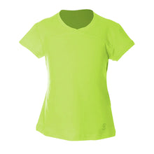 Load image into Gallery viewer, Sofibella UV Colors Girls SS Tennis Shirt - Teddy/L
 - 8