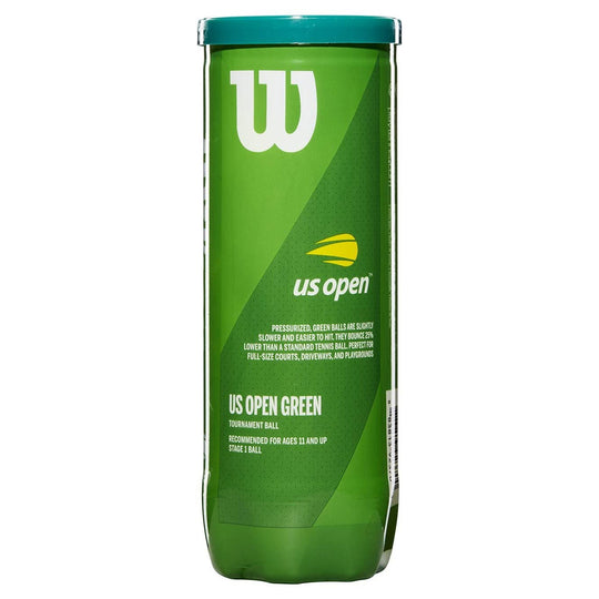 Wilson US Open Green Tournament Tennis Balls 24 Cans