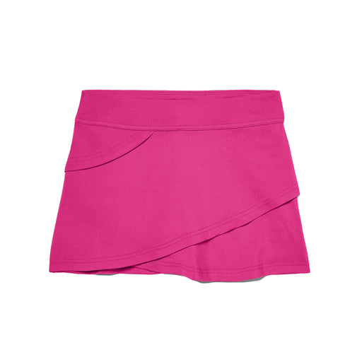 Fila Core Tiered Girls Tennis Skirt - BRIGHT PINK 966/L