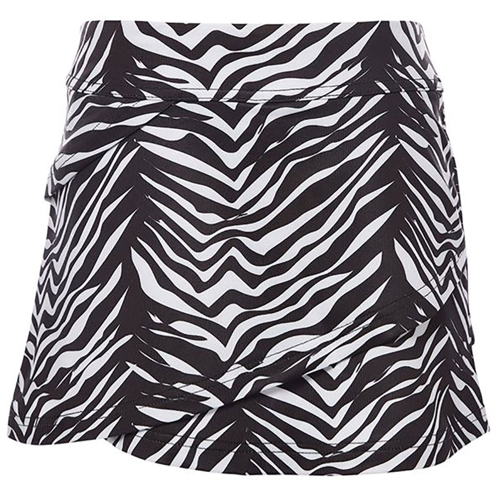 Fila Core Tiered Girls Tennis Skirt - ZEBRA 002/L