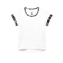 Load image into Gallery viewer, Fila Core Girls Short Sleeve Tennis Shirt - WHITE 109/M
 - 2