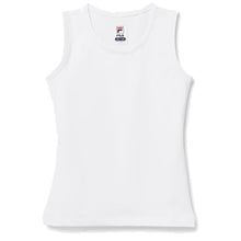 Load image into Gallery viewer, Fila Core Fullback Girls Tennis Tank Top - WHITE 100/L
 - 1