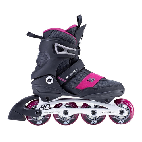 K2 Alexis 80 ALU Womens Inline Skates - 2