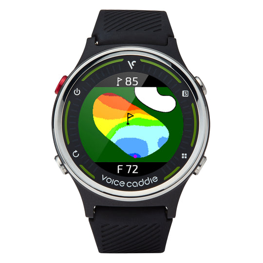 Voice Caddie G1 Golf GPS Watch with Green Undulation and Slope