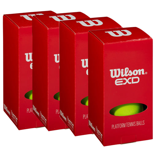 Wilson EXD Platform Tennis Balls - 8 Pack - 8 PACK/Yellow