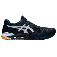 Load image into Gallery viewer, Asics GEL Resolution 8 Mens Tennis Shoes - 15.0/F.BLUE/WHT 403/D Medium
 - 1