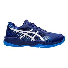 Load image into Gallery viewer, Asics GEL-Game 8 GS Junior Tennis Shoes - 3.0/DIVE BL/WT 407/M
 - 1