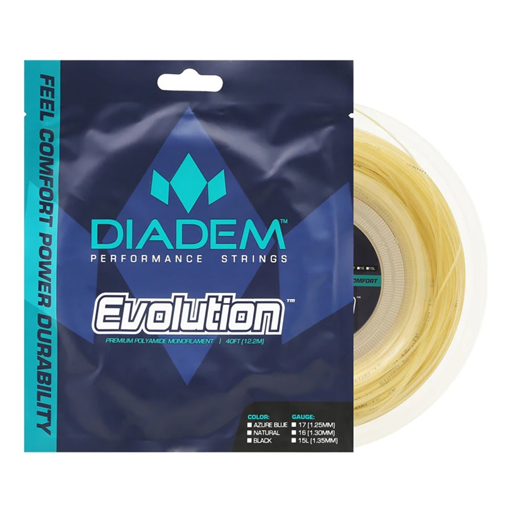 Diadem Evolution 15L Natural Tennis String - Default Title