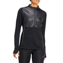Load image into Gallery viewer, Asics Thermostorm Womens Running 1/2 Zip - Black/L
 - 1