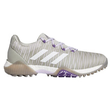 Load image into Gallery viewer, Adidas CodeChaos Metal Grey Womens Golf Shoes - 9.5/Grey/Wht/Purple/B Medium
 - 1