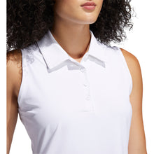 Load image into Gallery viewer, Adidas Ultimate365 White Womens Golf Polo
 - 3