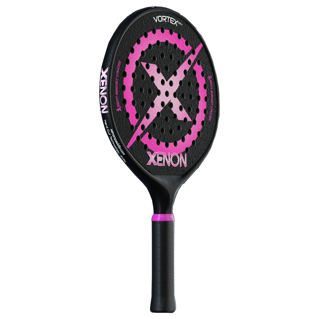 Xenon Vortex Light Platform Tennis Paddle - Black/Pink/345G