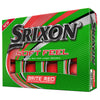 Srixon Soft Feel Brite Red Golf Balls - Dozen