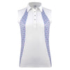 Daily Sports Sue White Womens Sleeveless Golf Polo