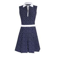 Load image into Gallery viewer, Daily Sports Eileen Navy Wmn Sleeveless Golf Dress
 - 1